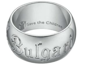 Anello Bulgari per Save the Children