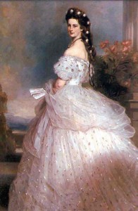 Elisabetta d'Austria in abito di C. Frédérick Worth