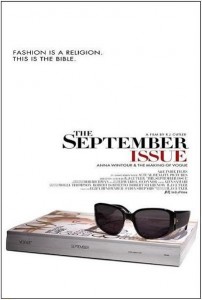 La locandina del film "September issue"