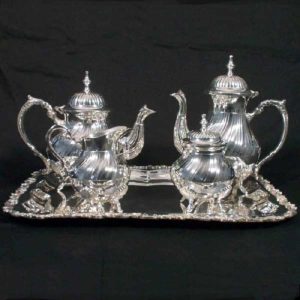 Servizio da thè in argento