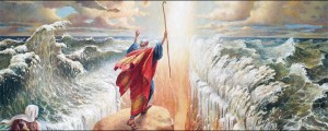 Mosè divide le acque