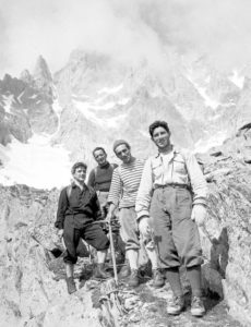 Walter Bonatti-Versante italiano del monte Bianco