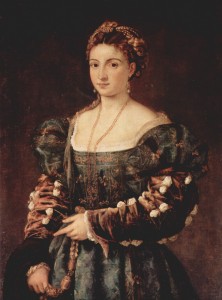 Isabella D'Este presunto ritratto di Tiziano