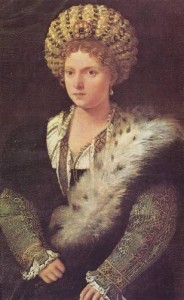 Isabella D'Este - Tiziano