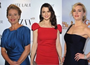 Emma Thompson- Rachel Weisz-Kate Winslet