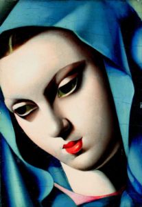 Tamara di Lempicka - Vergine Blu