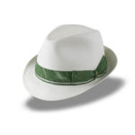 Wimbledon, modello panama, con cinta in cannetè, erba