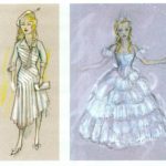 Bozzetti dei costumi di Glinda