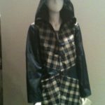 Mantella di poliestere di ombrelli rotti