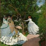 C. Monet - Donne in giardino, 1866