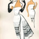 Jole Veneziani, Abito da cocktail, modello Veneziani, fine anni '40, Archivio Veneziani - Fondazione Bano