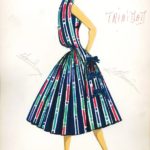 Jole Veneziani, Abito da giorno, modello Veneziani, 1956, Archivio Veneziani - Fondazione Bano