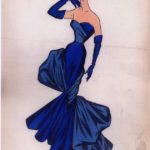 Jole Veneziani, Abito da sera, modello Veneziani, 1948, Archivio Veneziani - Fondazione Bano