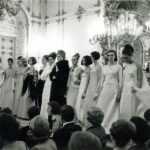 Sfilata nella Sala Bianca, Firenze, 1964, Archivio Veneziani - Fondazione Bano