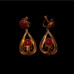 LA NAVE VA-Earrings with Coral