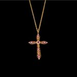THE BORGIAS-Necklace with cross