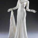 Wedding dress worn by Lisa Butcher in 1992. © Victoria and Albert Museum, London