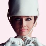 Audrey Hepburn in Courrège
