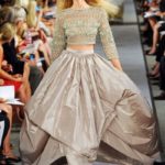 Oscar de la Renta abito crochet-2012