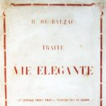 H. de Balzac Traité de la vie élégante - ed. del 1853