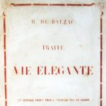 H. de Balzac Traité de la vie élégante - ed. del 1853