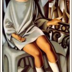 Tamara de Lempicka- Kizette sul balcone