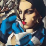 Tamara de Lempicka- La sciarpa blu