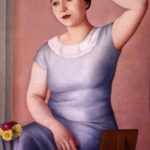 Roma 900 - Antonio Donghi Donna allo specchio