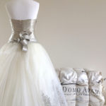 Abito in platino Domo Adami