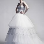 Abito in platino Domo Adami