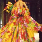 Giardini di seta -, G. Ferré per Christian Dior Couture PE 1992