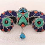 Lapislazzuli Magia Blu -Boucheron- Devant de corsage