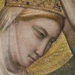 Giotto - Polittico Baroncelli - particolare Incorornazione della Vergine