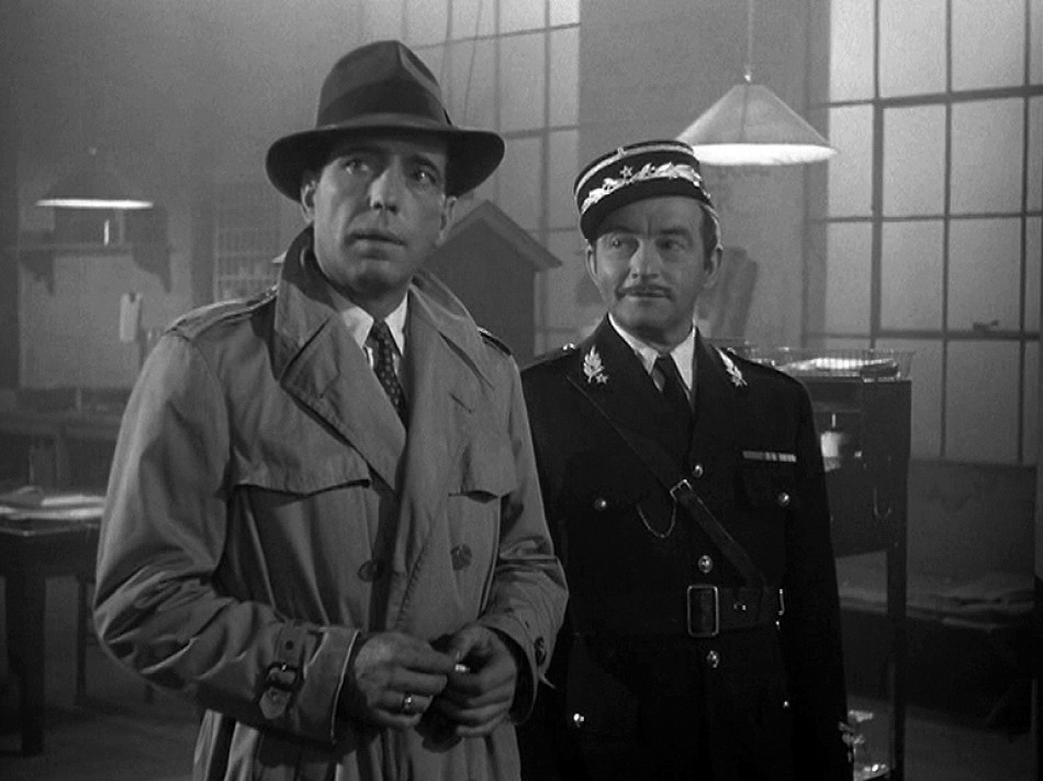 Humphrey Bogart in "Casablanca"