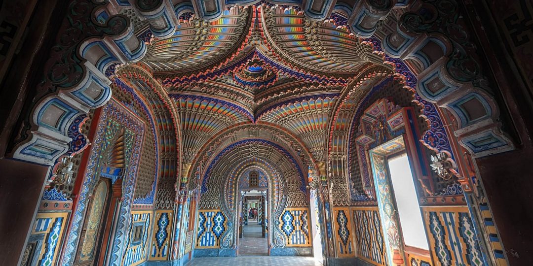 Il Castello di Sammezzano-Sala dei pavoni