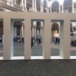 Il cortile della Pinacoteca di Brera ph S. e M. Bersani