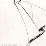 Gianfranco Ferrè. "Moda un racconto nei disegni"-Cremona-2017 Alta Moda 1988-disegno