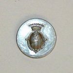 Bottone da Livrea del casato Montini, circa 1850