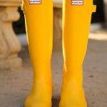 Hunter Boots - Modello Wellington giallo banana