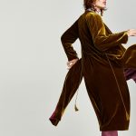 Zara A/I 2017-18 -kimono cintura laccio con nappe