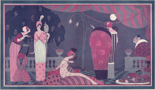 Georges Lepape La Festa della Milleduesima Notte