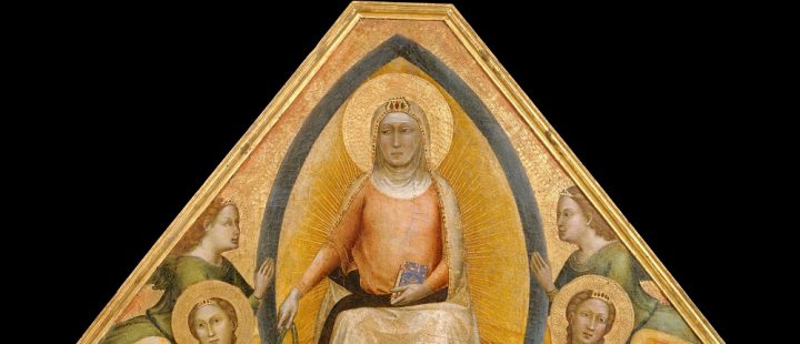 Bernardo Daddi - Assunta 1337-1338 - New York, The Metropolitan Museum of Art, Robert Lehman Collection