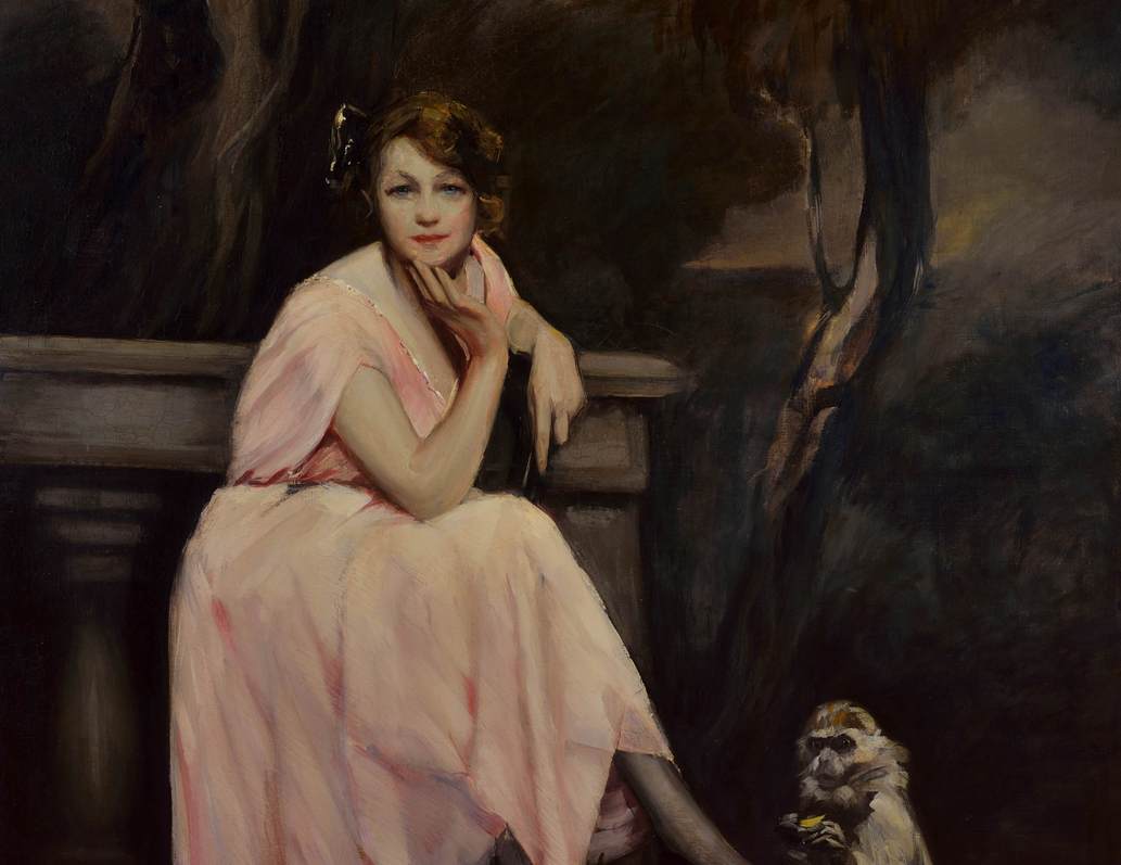 Lino Selvatico ritratto della moglie