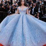 Aishwarya Rai Bachchan, turchese esagerato by Ashi Studio - Photo credit © GettyImages