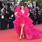 Deepika Padukone in un vistosissimo fucsia Ashi Studio - Photo credit © GettyImages