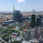 Vista su Milano dal 30° piano della Regione Lombardia ph S. Como Bersani