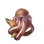 Anello piovra octopus - Takerisks collection SS18 by Gianni De Benedittis futuroRemoto