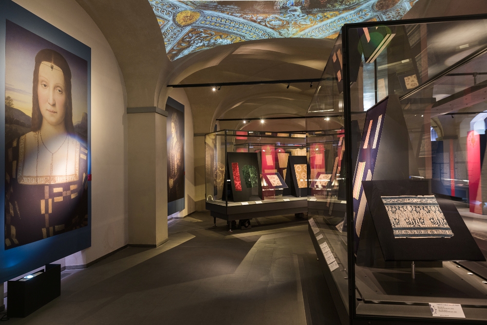 Museo del tessuto di Prato-Drappi d'oro e di seta