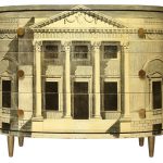 Cassettiera "Palladiana" 1950 courtesy Atelier Fornasetti