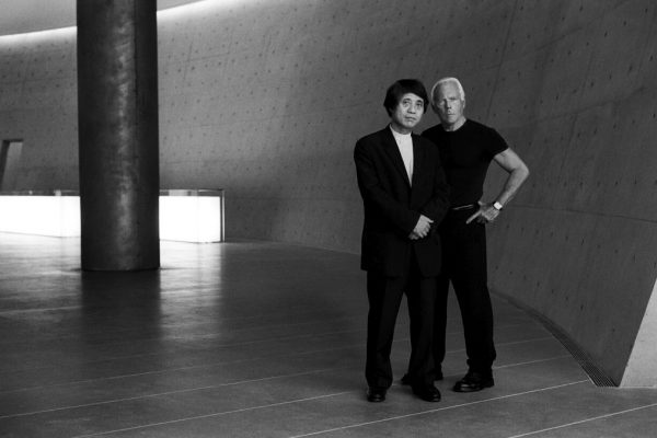Giorgio Armani and Tadao Ando ©Roger Hutchings